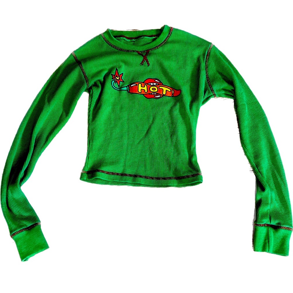 🌶️Tunnel Vision Hot Waffle Knit Thermal🌶️